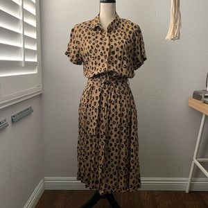 Cheetah dress